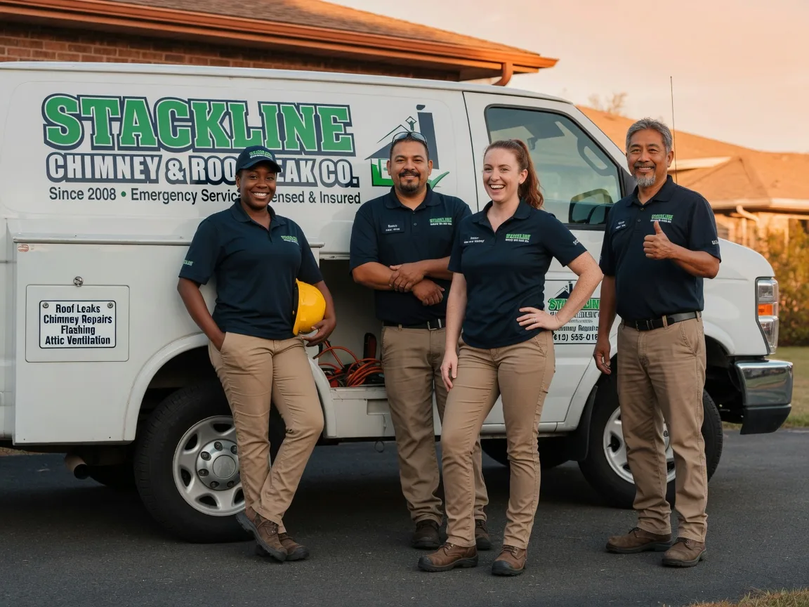 Chimney flashing repair company in Mount Vernon, OH
